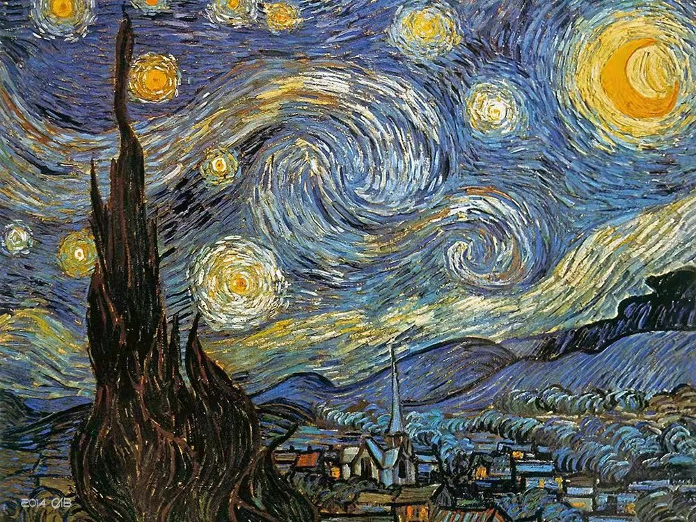 Diamond Painting - La noche estrellada de Van Gogh