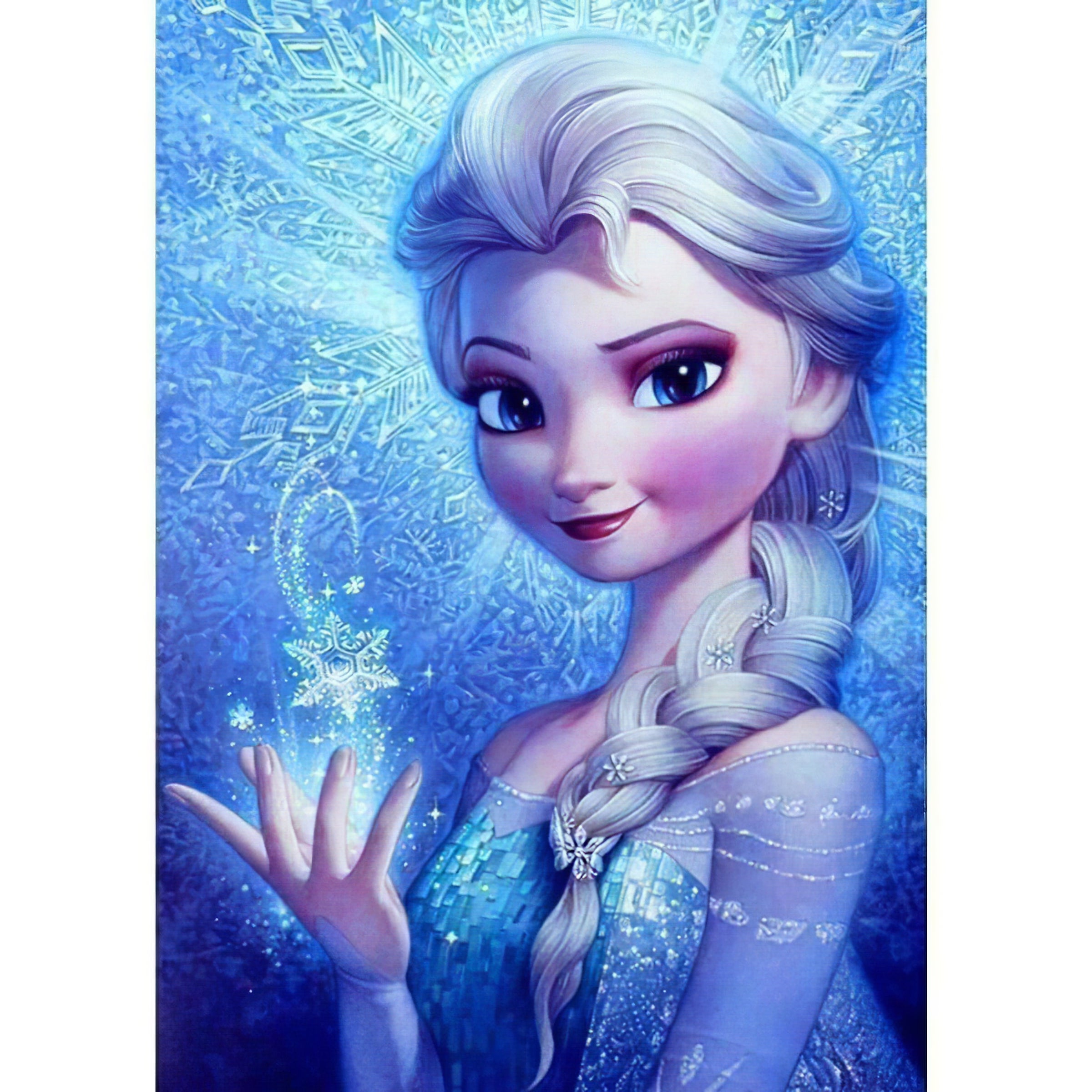 Una pintura de diamantes llamado 'Elsa' - Meencantalapinturadediamantes