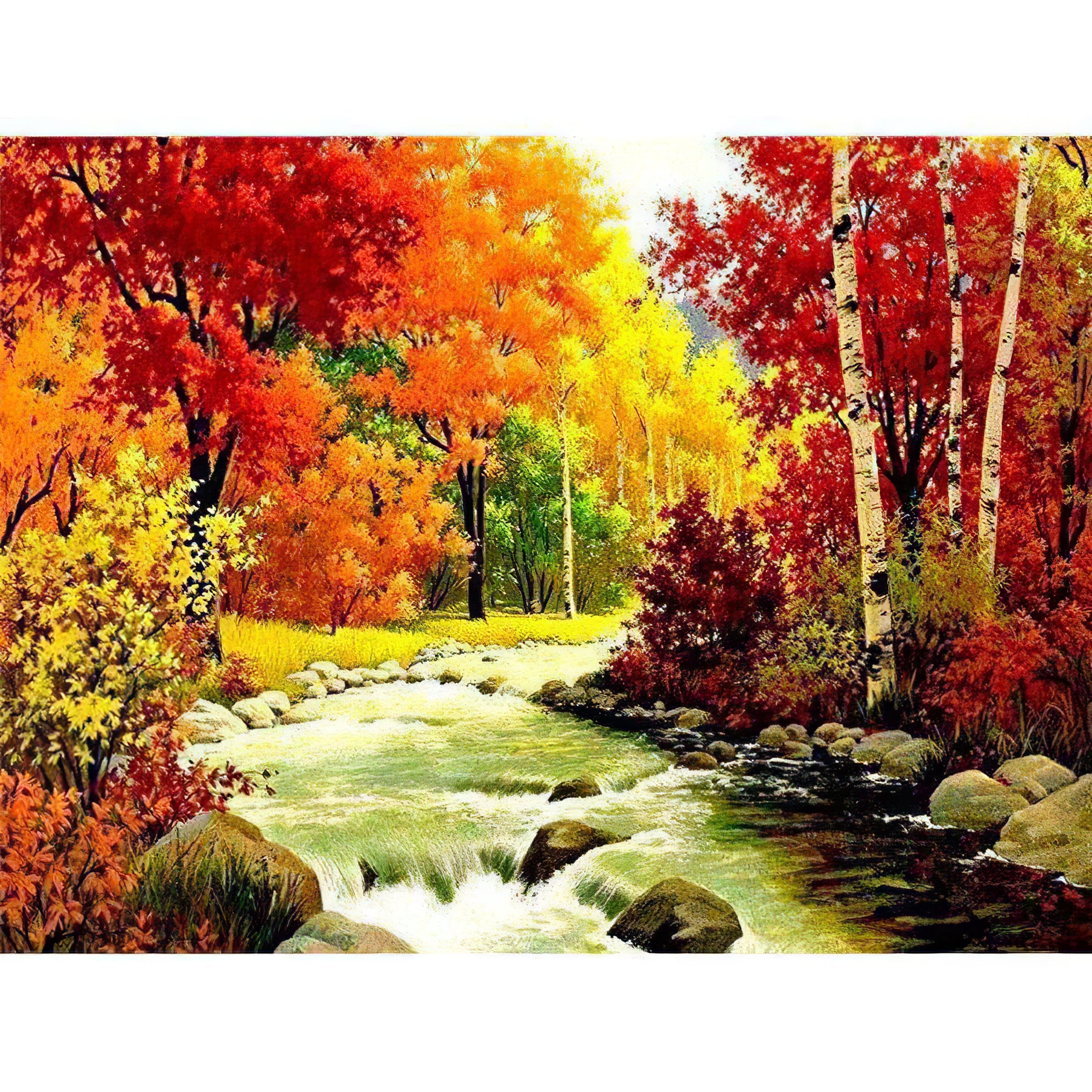 Diamond Painting - Bosque colorido