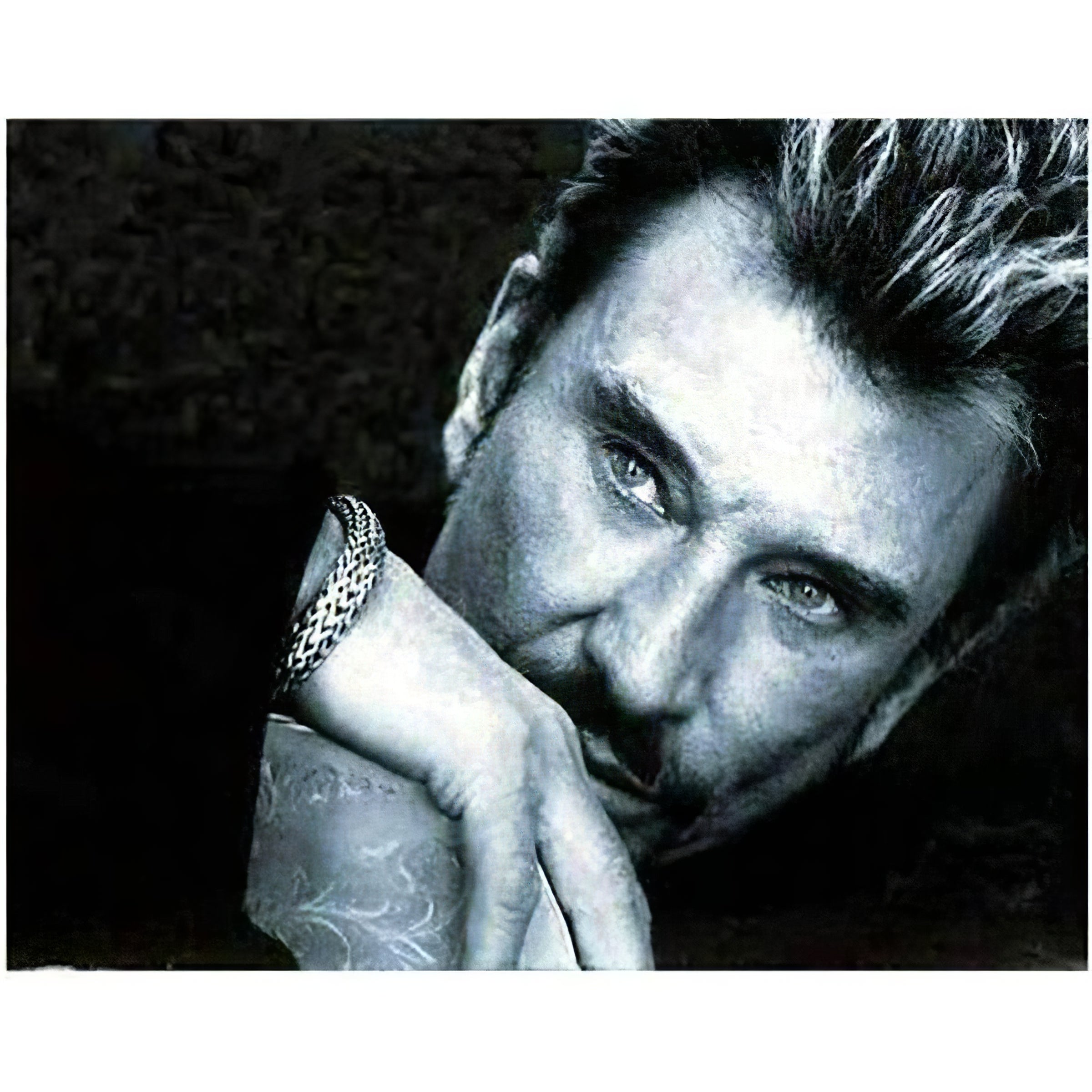 Una pintura de diamantes llamado 'Johnny Hallyday' - Meencantalapinturadediamantes