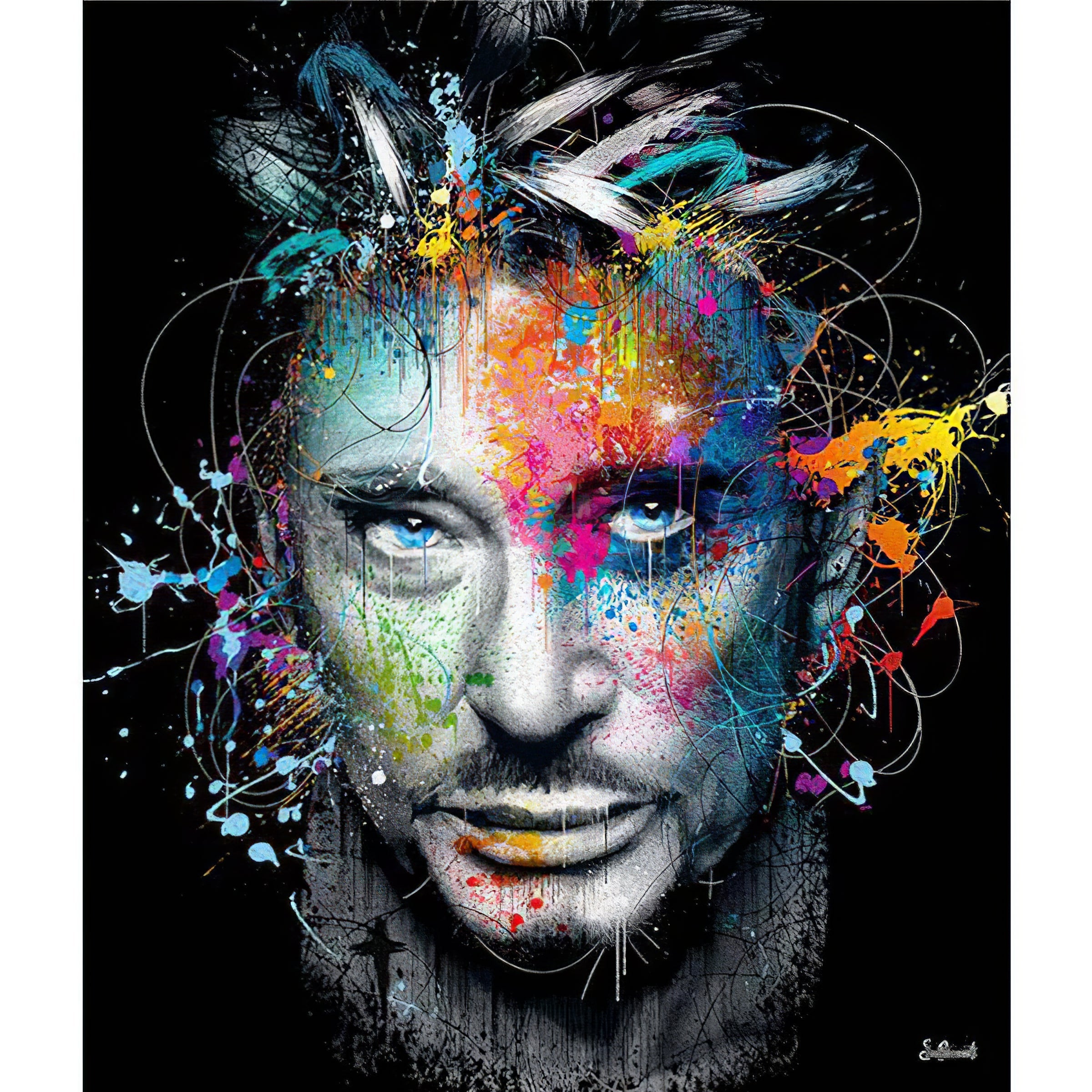 Diamond Painting - Johnny Hallyday