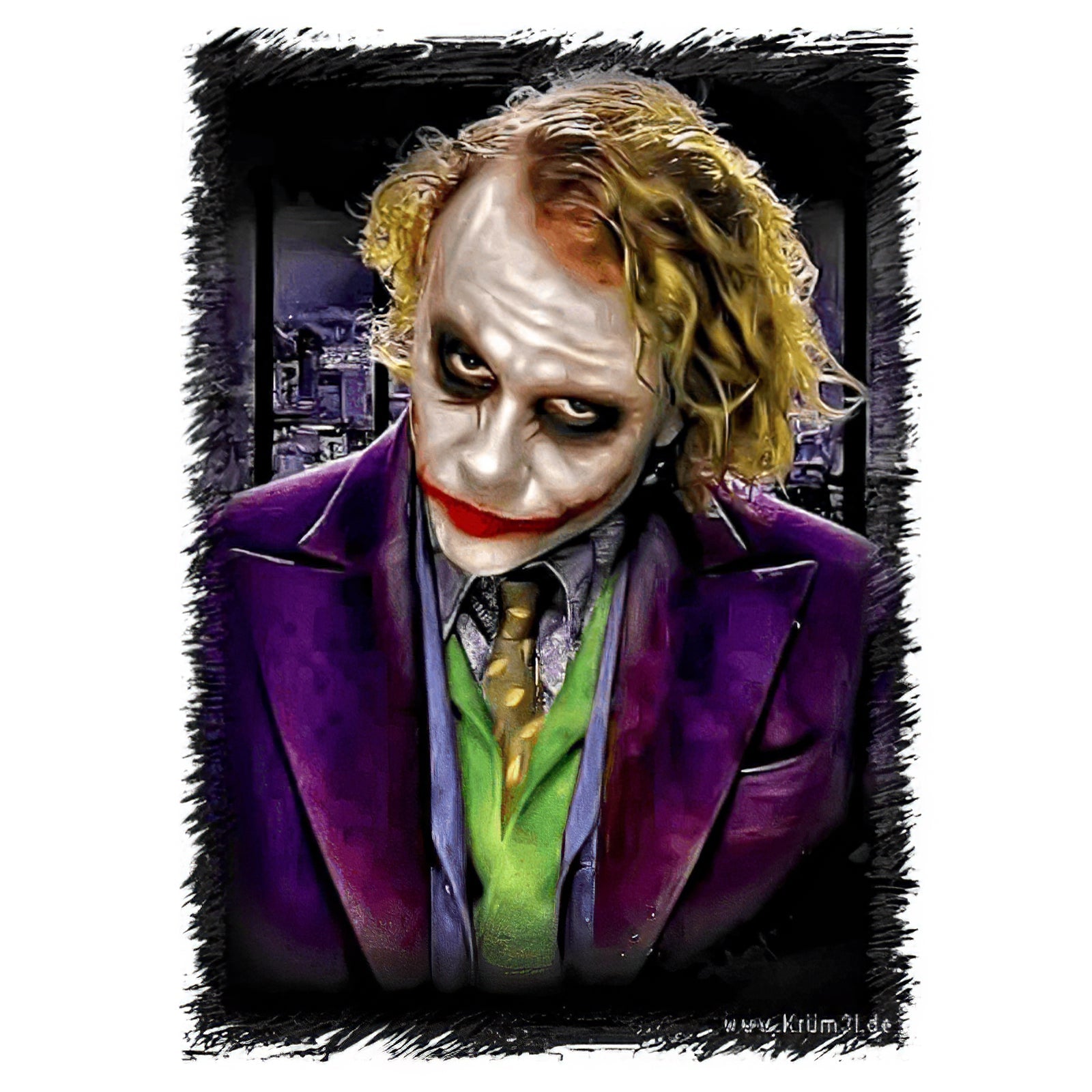 Una pintura de diamantes llamado 'Joker' - Meencantalapinturadediamantes