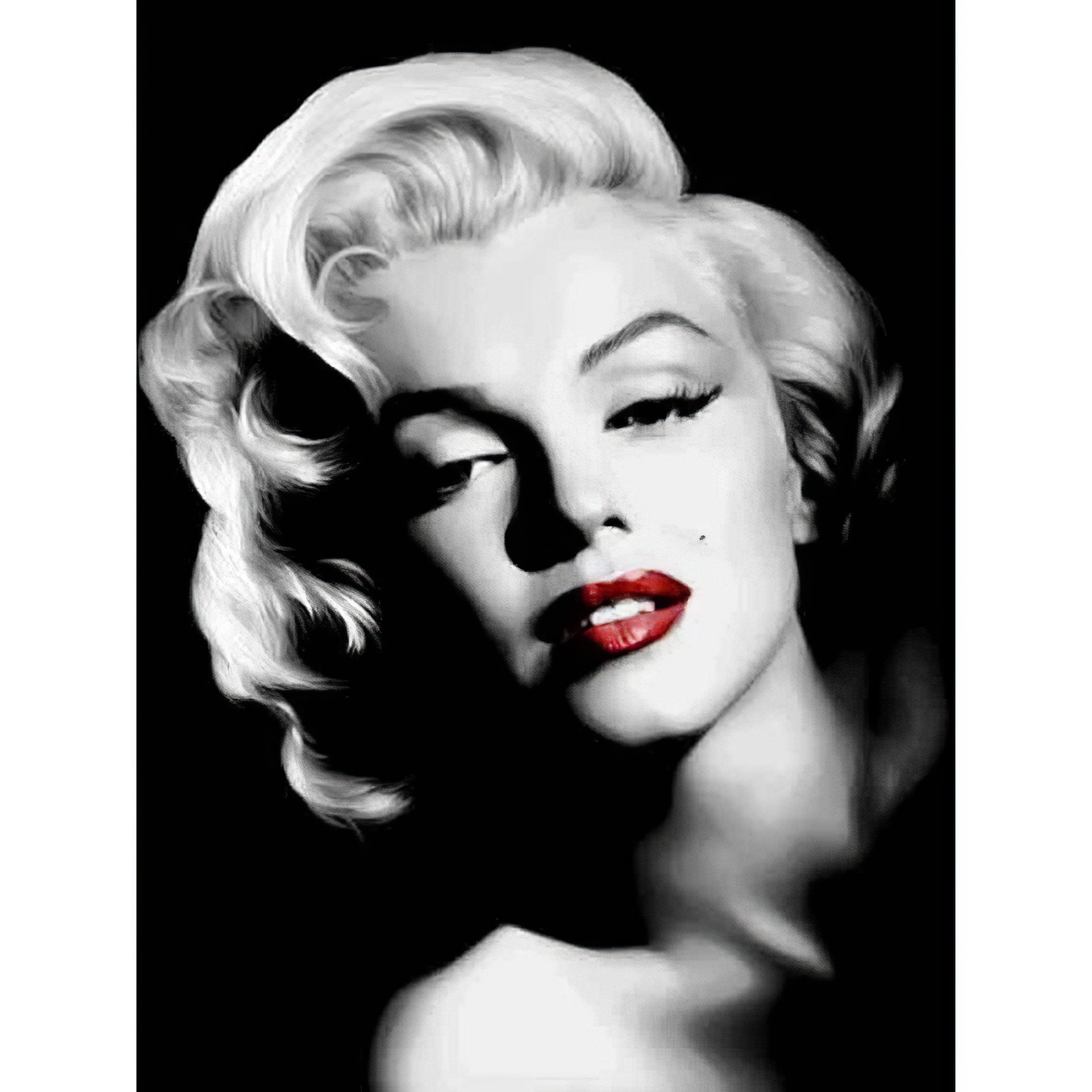 Una pintura de diamantes llamado 'Marilyn Monroe' - Meencantalapinturadediamantes