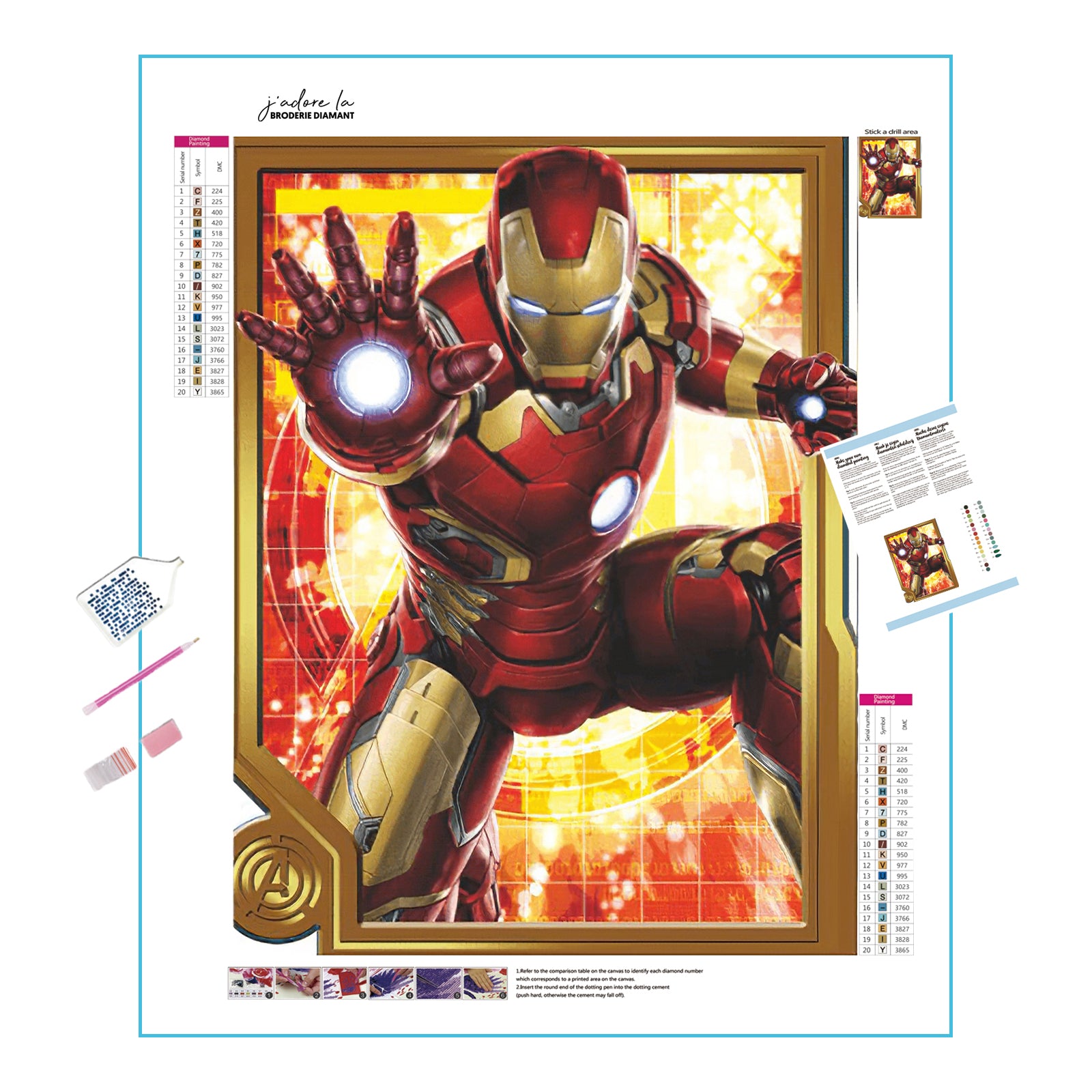 Diamond Painting - Marvel Iron Man