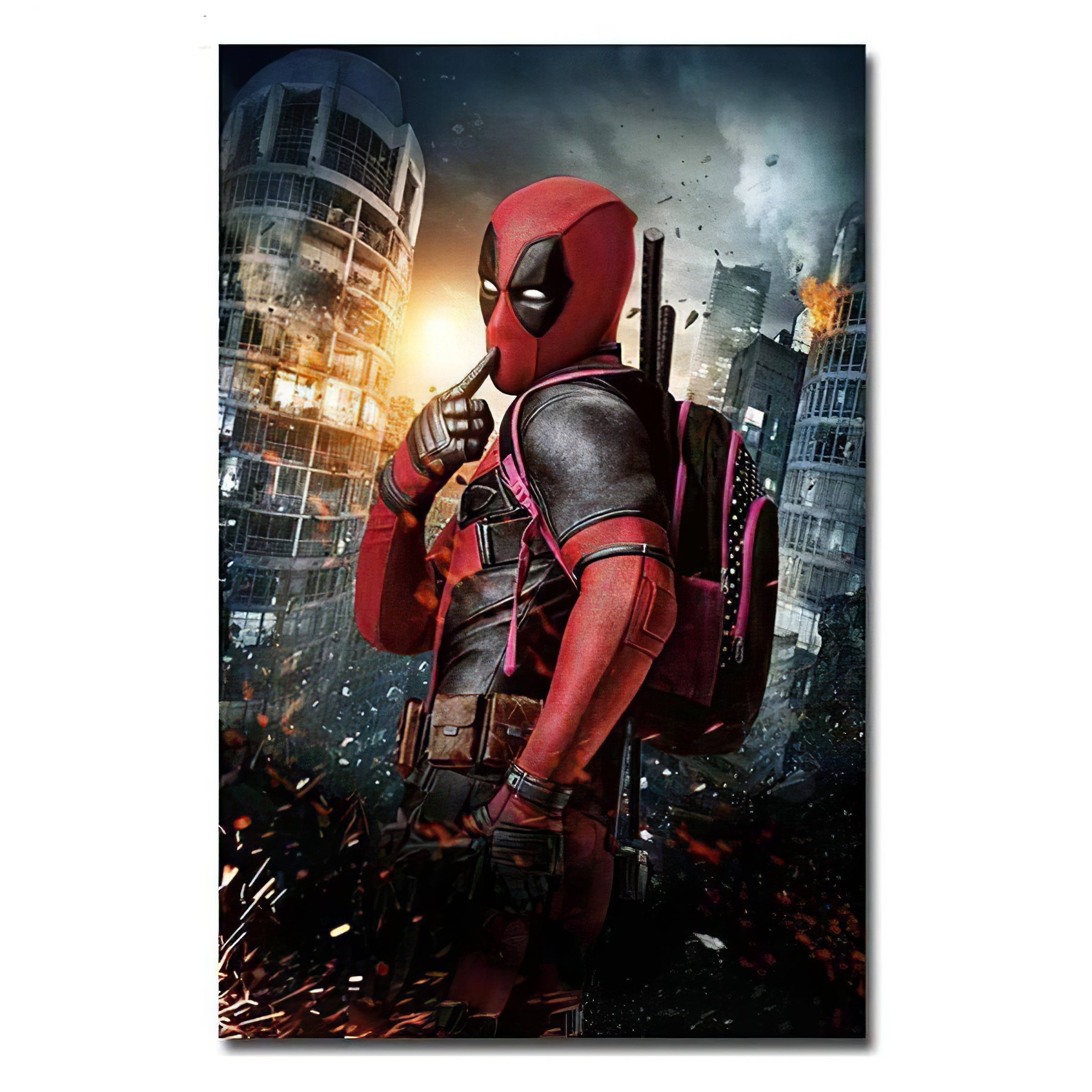 Una pintura de diamantes llamado 'Marvel Deadpool' - Meencantalapinturadediamantes