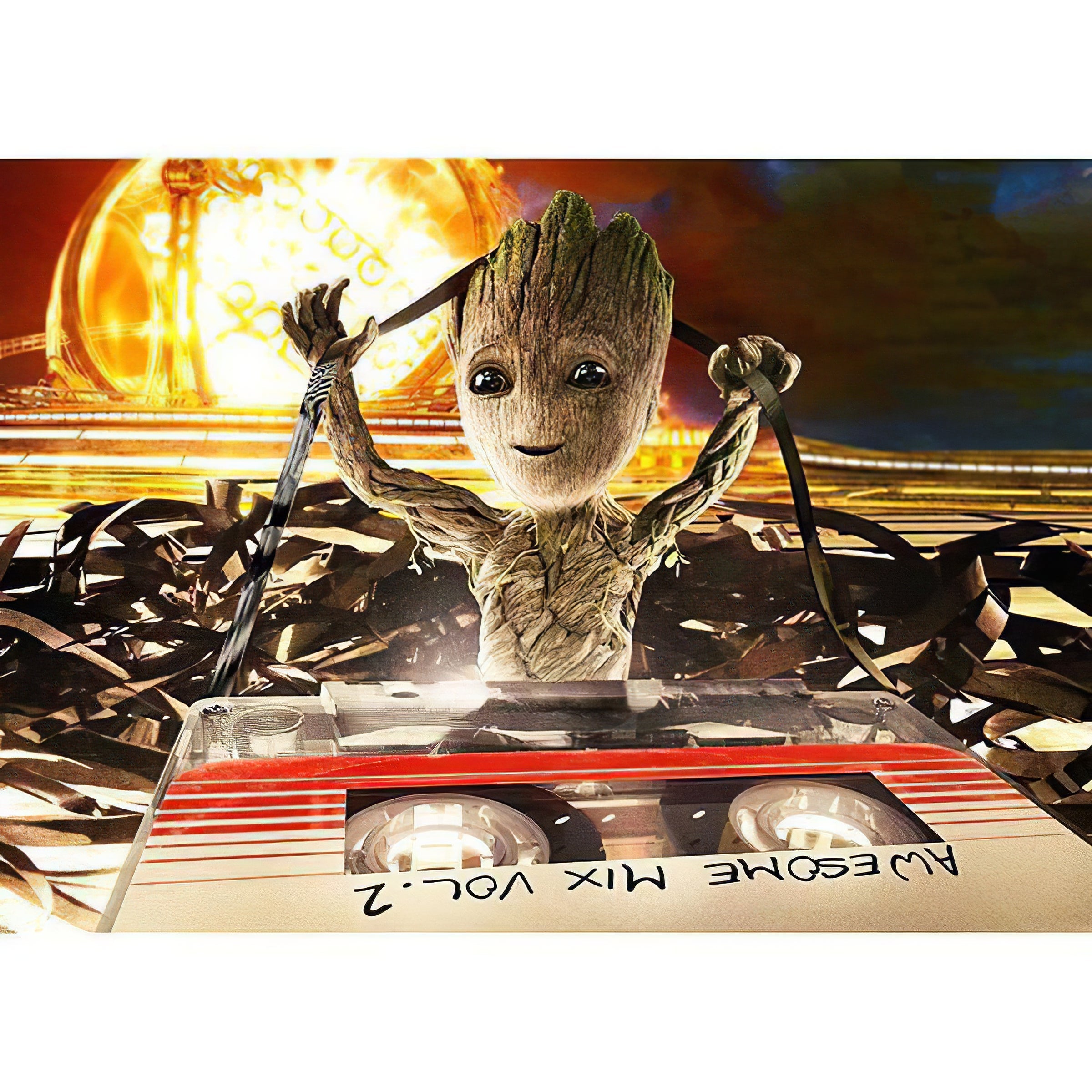 Una pintura de diamantes llamado 'Marvel Groot' - Meencantalapinturadediamantes