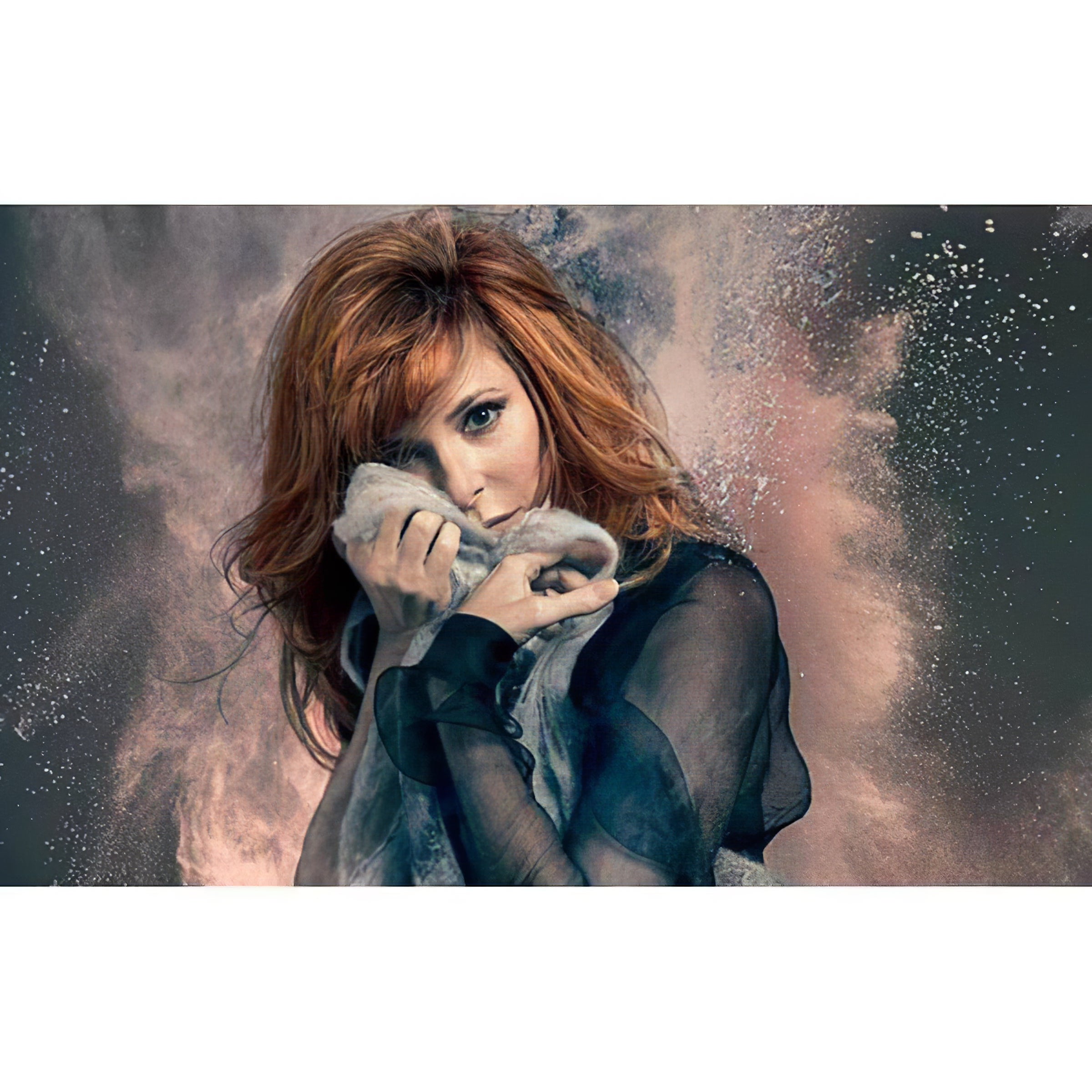 Una pintura de diamantes llamado 'Mylène Farmer' - Meencantalapinturadediamantes