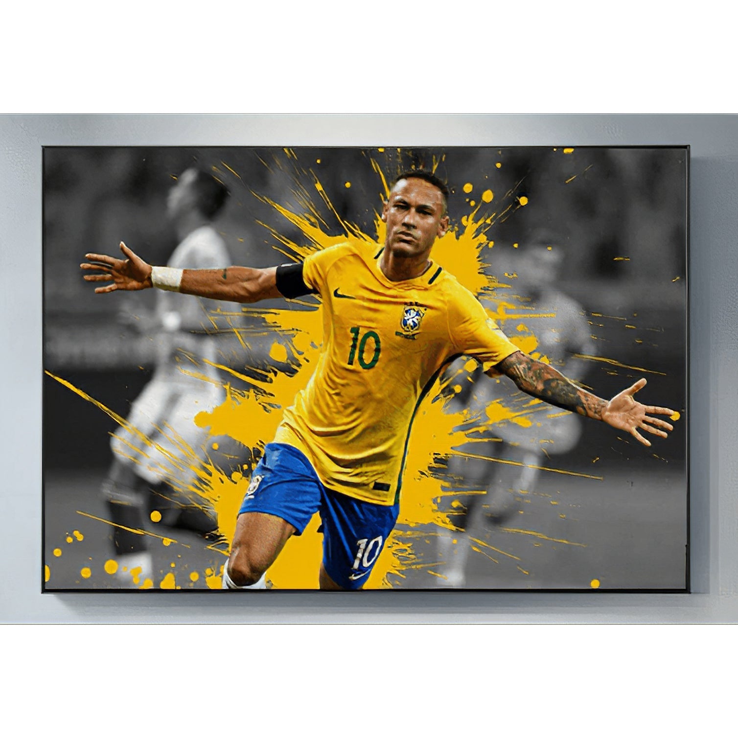 Una pintura de diamantes llamado 'Neymar' - Meencantalapinturadediamantes