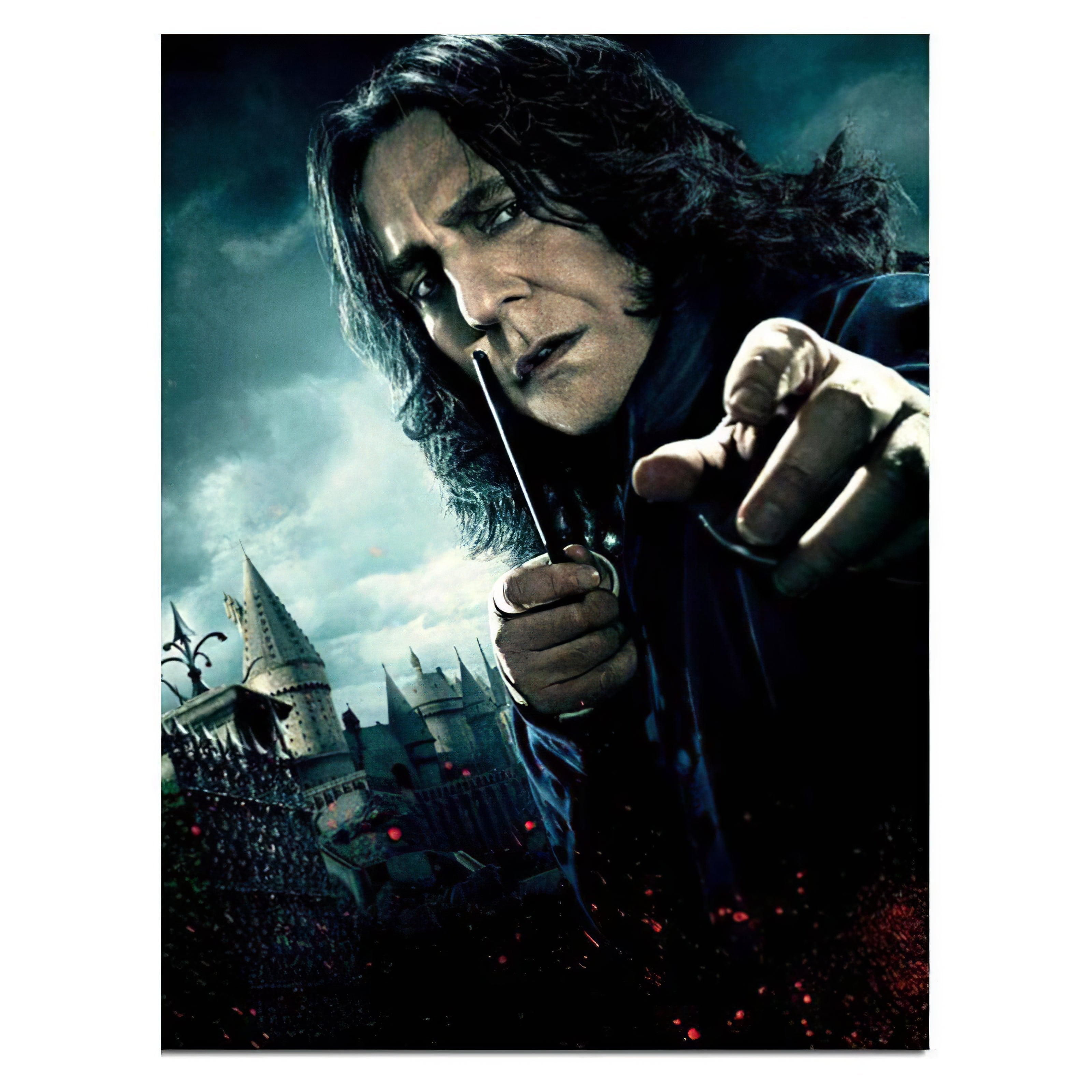 Una pintura de diamantes llamado 'Professeur Severus Rogue de Harry Potter' - Meencantalapinturadediamantes