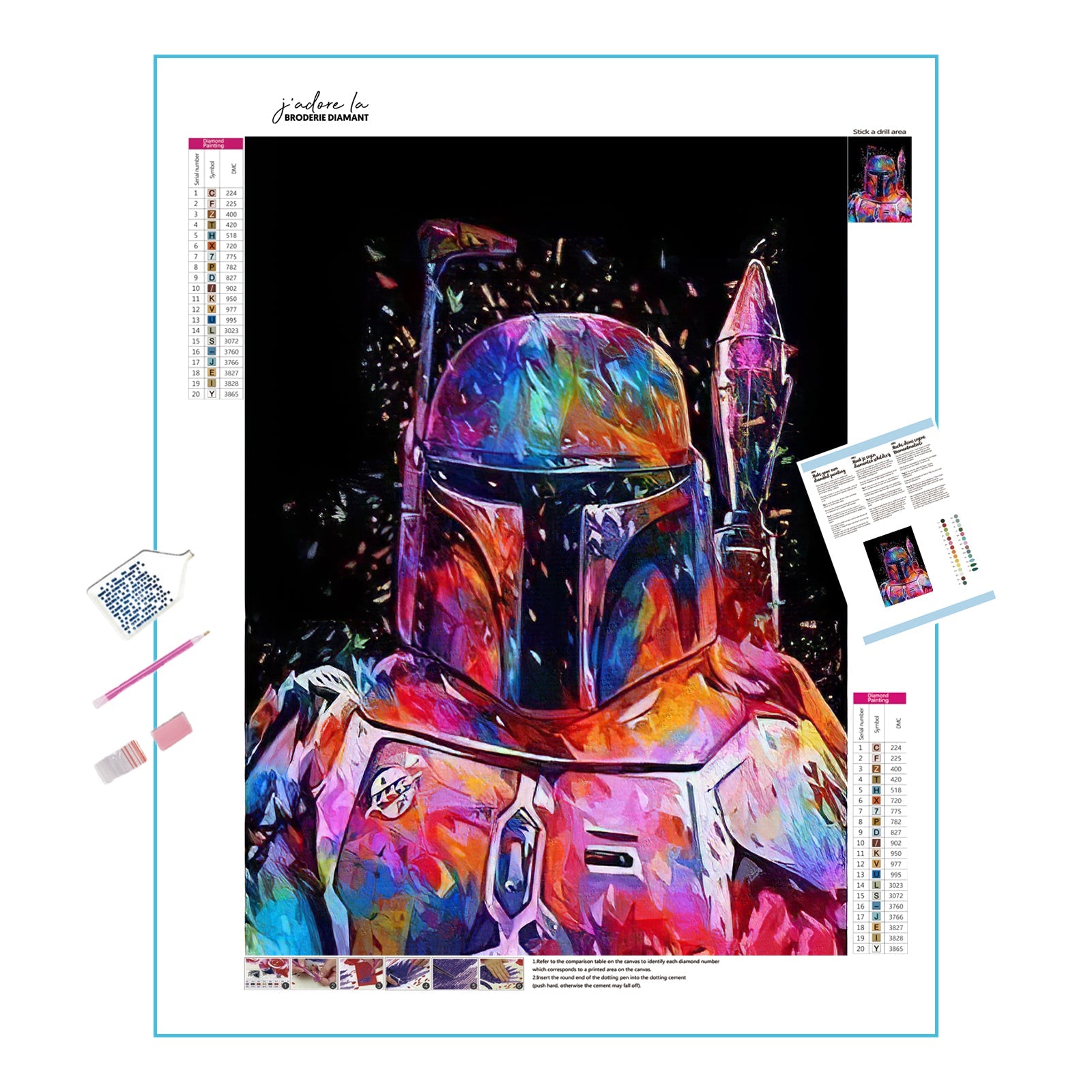 Diamond Painting - Star Wars Boba Fett