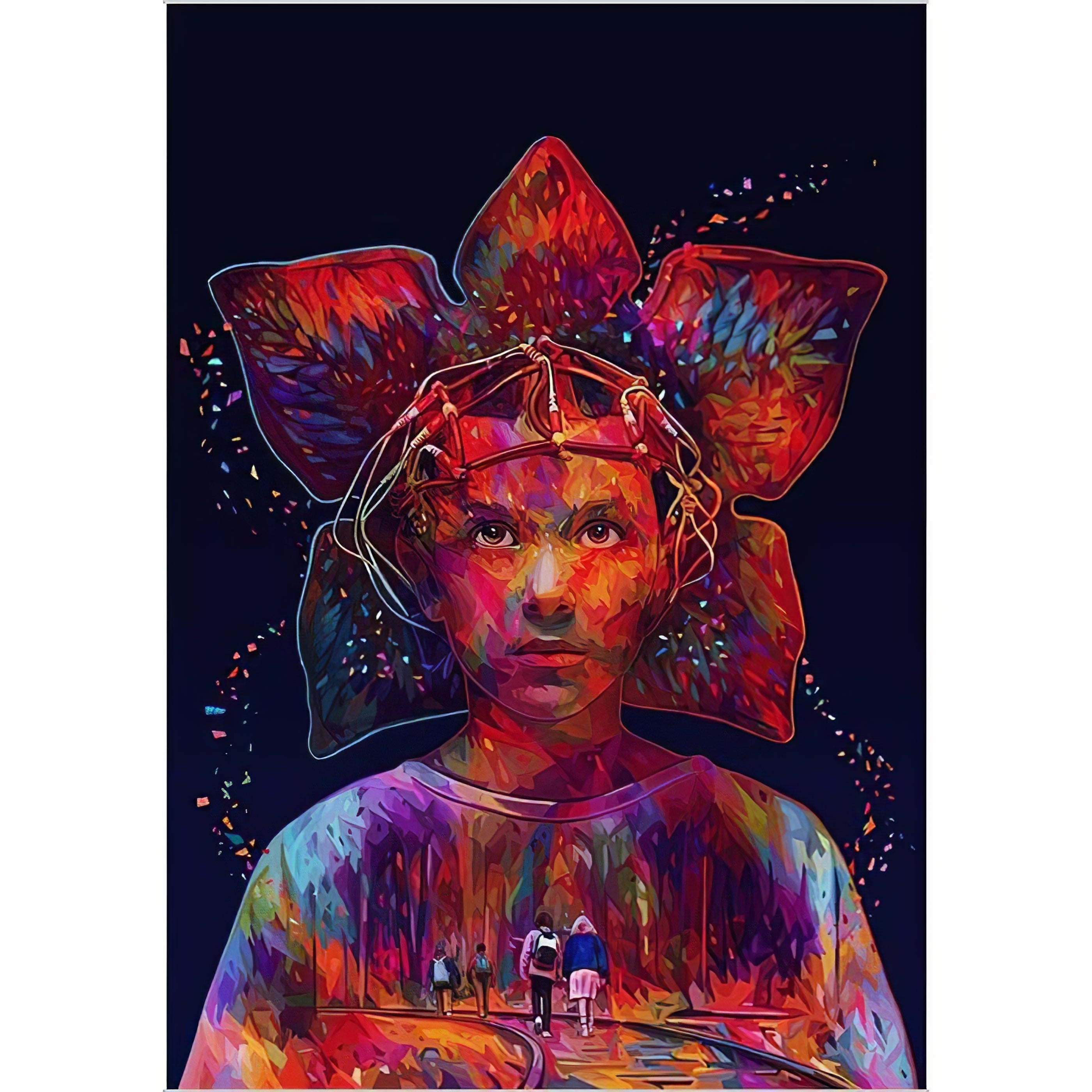 Una pintura de diamantes llamado 'Stranger Things' - Meencantalapinturadediamantes