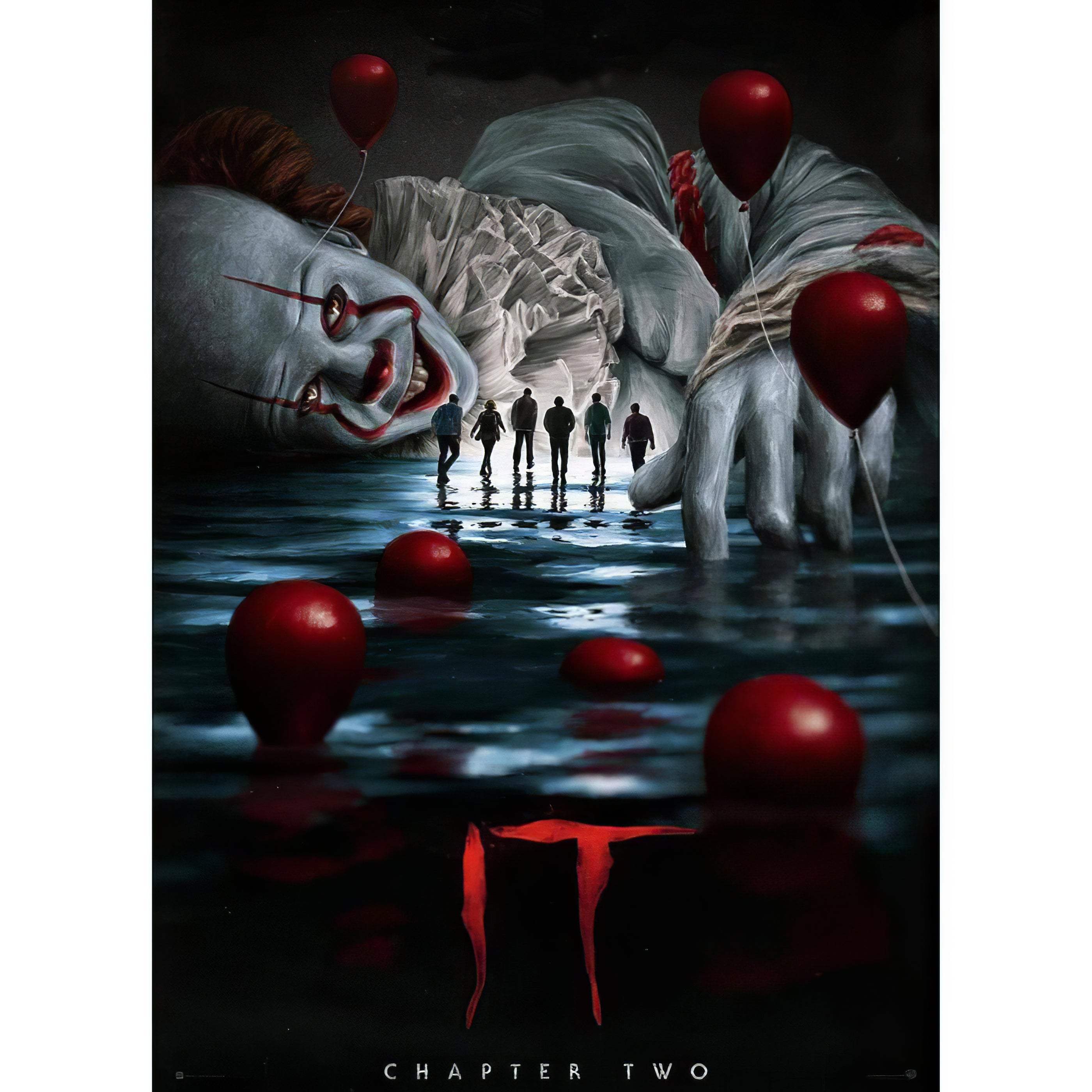 Una pintura de diamantes llamado 'Pennywise de IT' - Meencantalapinturadediamantes