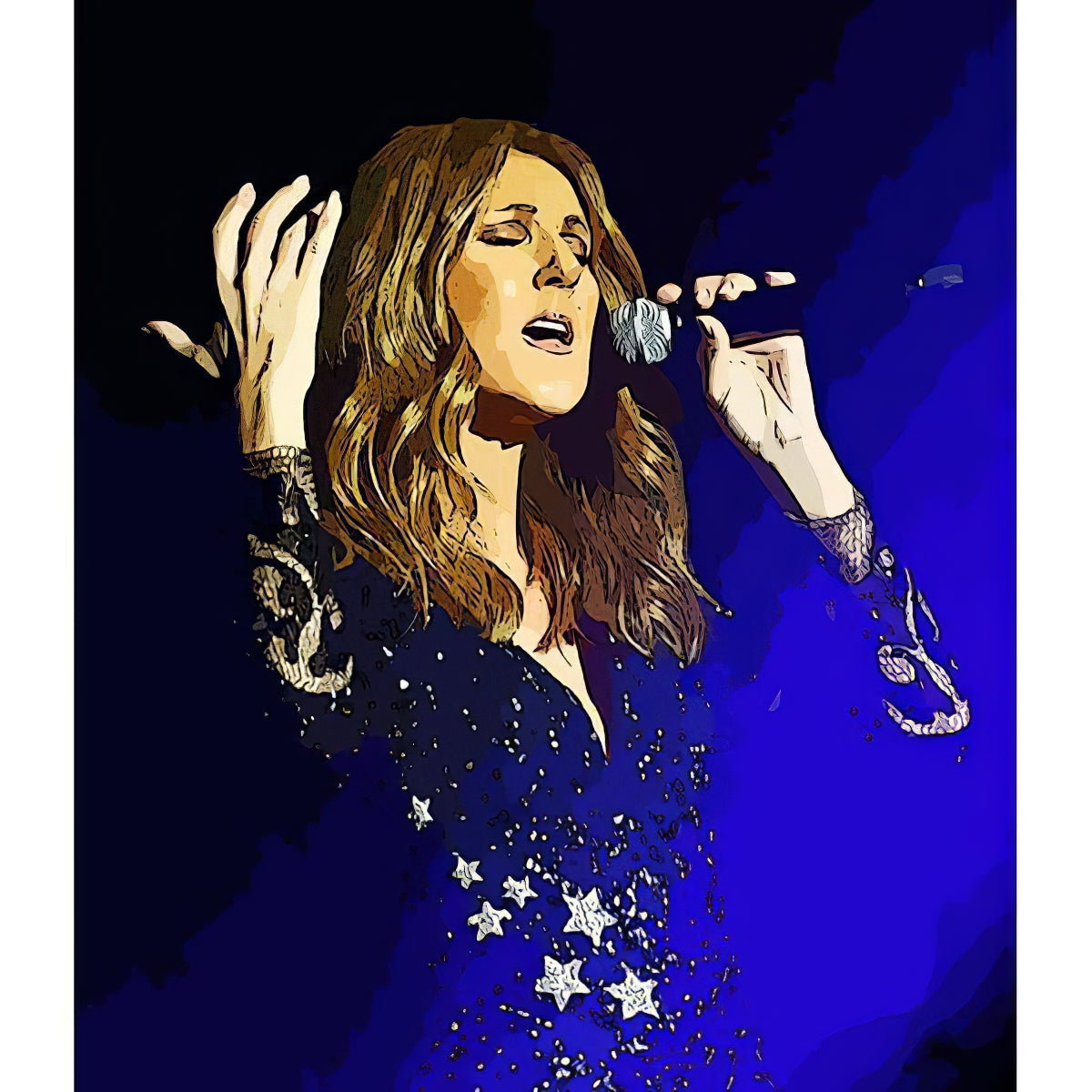 Diamond Painting - Celine Dion