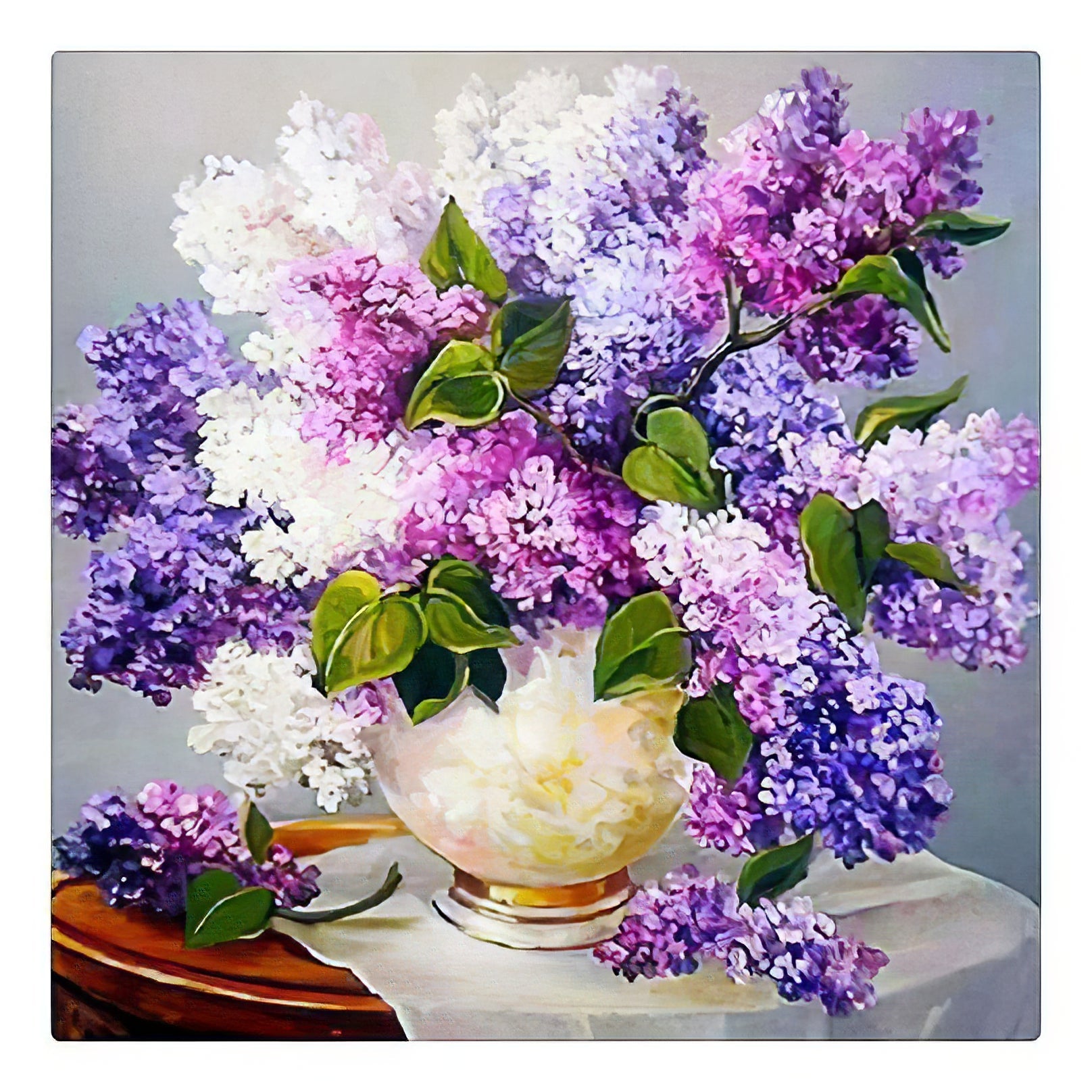 Diamond Painting - Ramo de flores de lavanda